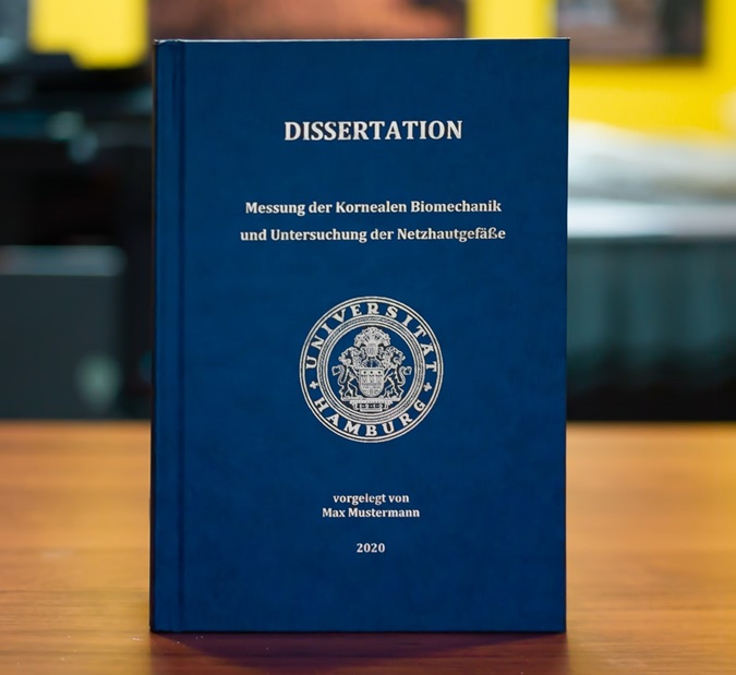 Dissertation drucken und binden in Hamburg